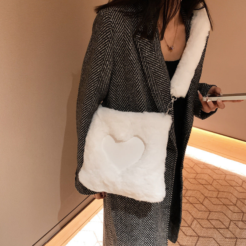 Plush Shoulder Bag