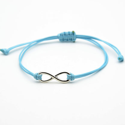 Adjustable Infinity Couple Braided Bracelet