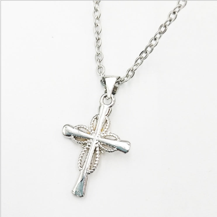 Octagonal Star Cross Necklace