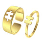 Puzzle Couple Rings