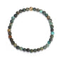 Summer New African Turquoise Elastic Bracelet 7 Ring