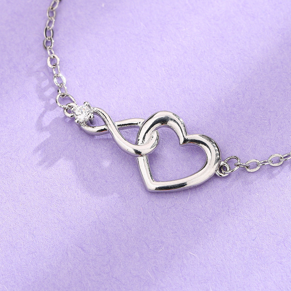 Infinity Heart Bracelet