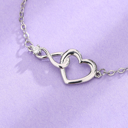 Infinity Heart Bracelet