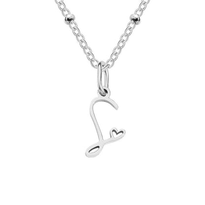 A-Z Personalized 26 Letter Pendant Necklace
