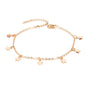 Double-Layered Heart Anklet
