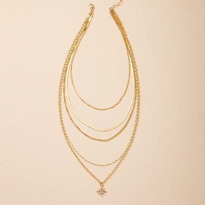 Eight Awn Star Necklace for Women - Trendy Radar
