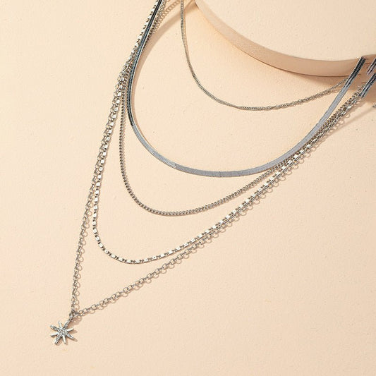 Eight Awn Star Necklace for Women - Trendy Radar