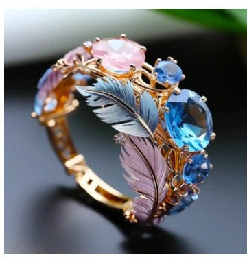 Elegant Flower Butterfly Ring - Trendy Radar