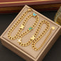Elegant Heart & Butterfly Stainless Steel Necklace - Trendy Radar