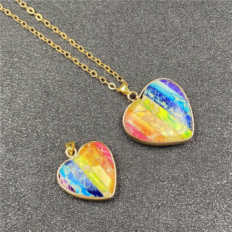 Emperor Turquoise Colorful Stone Necklace - Trendy Radar