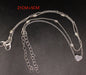 Double-Layered Heart Anklet