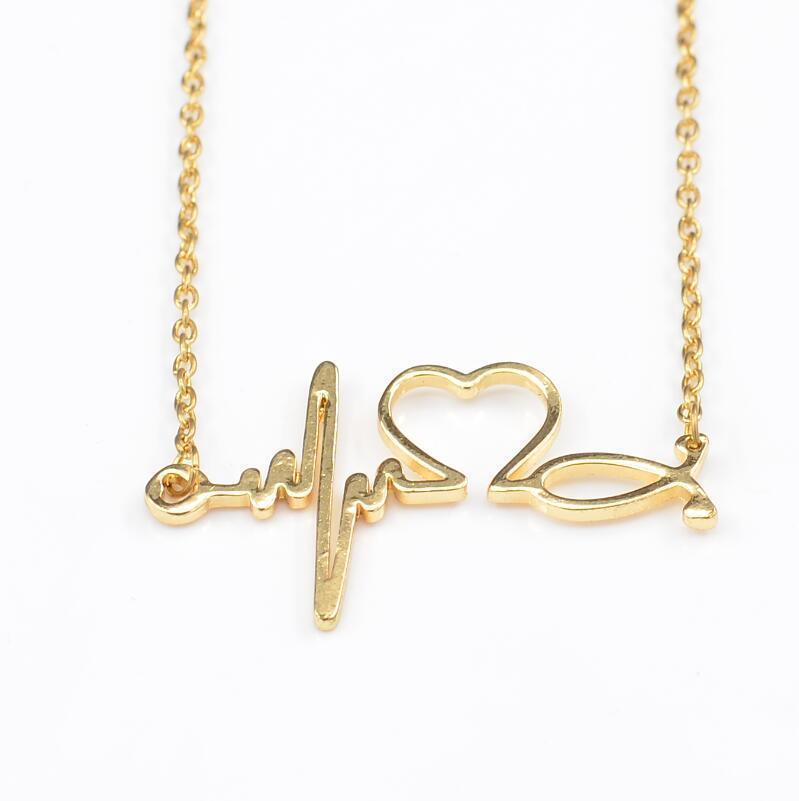 Heartbeat Necklace for Women