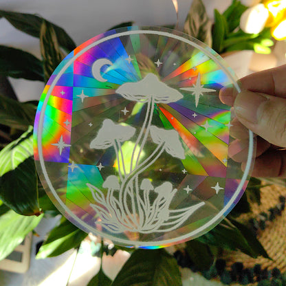 Colourful Suncatcher Rainbow Prism Glass PVC Window Film