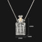Transparent Glass Essential Oil Perfume Necklace