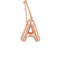 Glossy Letters Pendant Necklace