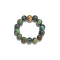 Summer New African Turquoise Elastic Bracelet 7 Ring