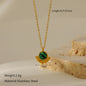 Vintage Turquoise & Emerald Necklace