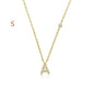 Luxury Gold A-Z 26 Letters Necklace