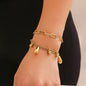 Glossy Comma Pendant Necklace & Bracelet - Trendy Radar
