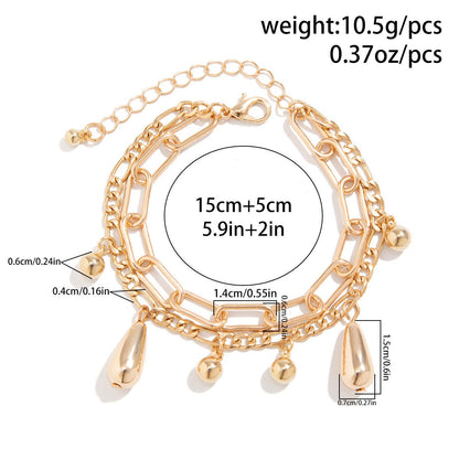 Glossy Comma Pendant Necklace & Bracelet - Trendy Radar
