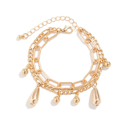 Glossy Comma Pendant Necklace & Bracelet - Trendy Radar
