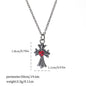 Gothic Spider, Bat, Cross, Skull, and Heart Pendant Necklaces - Trendy Radar
