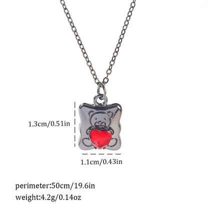 Gothic Spider, Bat, Cross, Skull, and Heart Pendant Necklaces - Trendy Radar
