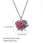 Gothic Spider, Bat, Cross, Skull, and Heart Pendant Necklaces - Trendy Radar