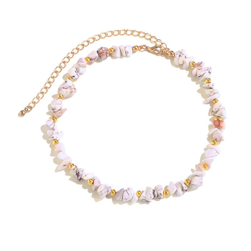 Handmade Natural Stone Irregular Necklaces - Trendy Radar