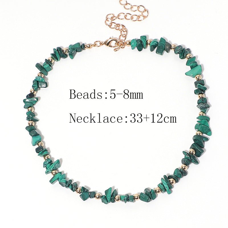 Handmade Natural Stone Irregular Necklaces - Trendy Radar