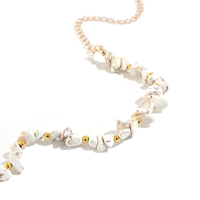 Handmade Natural Stone Irregular Necklaces - Trendy Radar