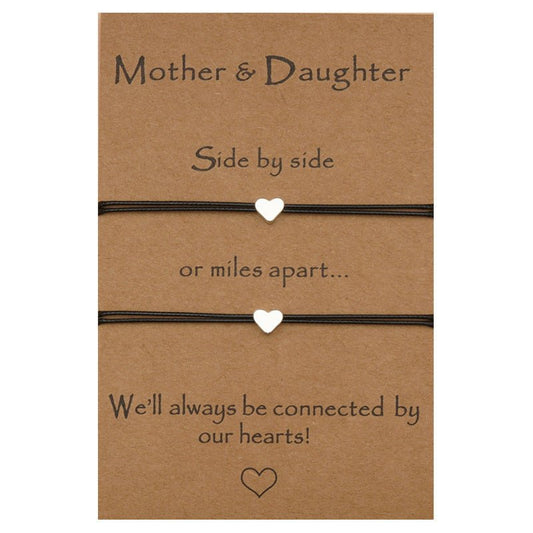 Heart-Shaped Adjustable Mother’s Day Bracelet - Trendy Radar