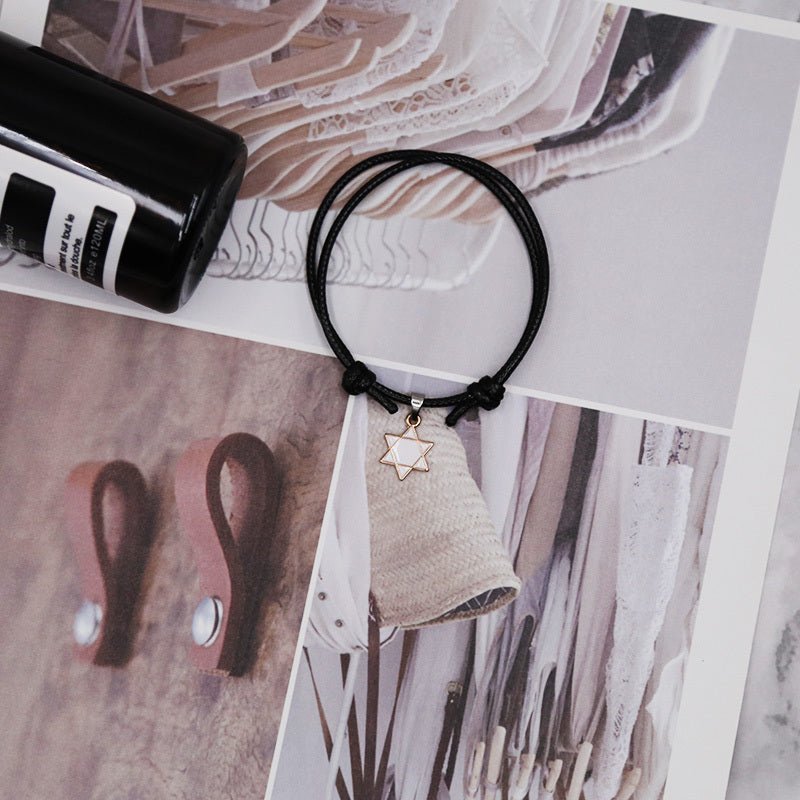 Hexagon Star Couple Bracelet - Trendy Radar