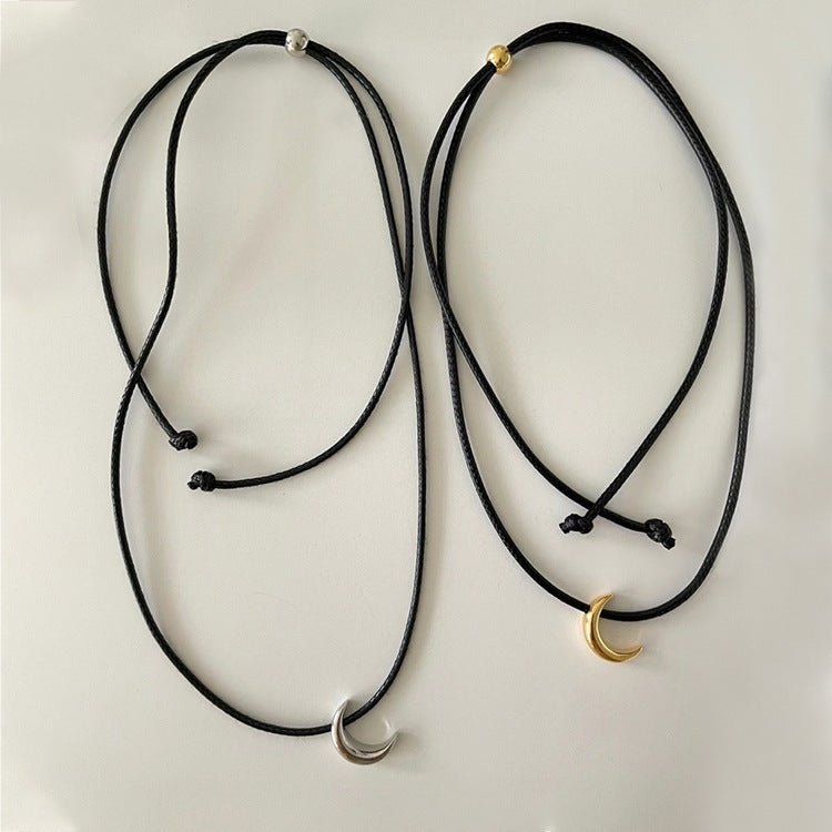 Ins Style Simple Moon Necklace - Trendy Radar