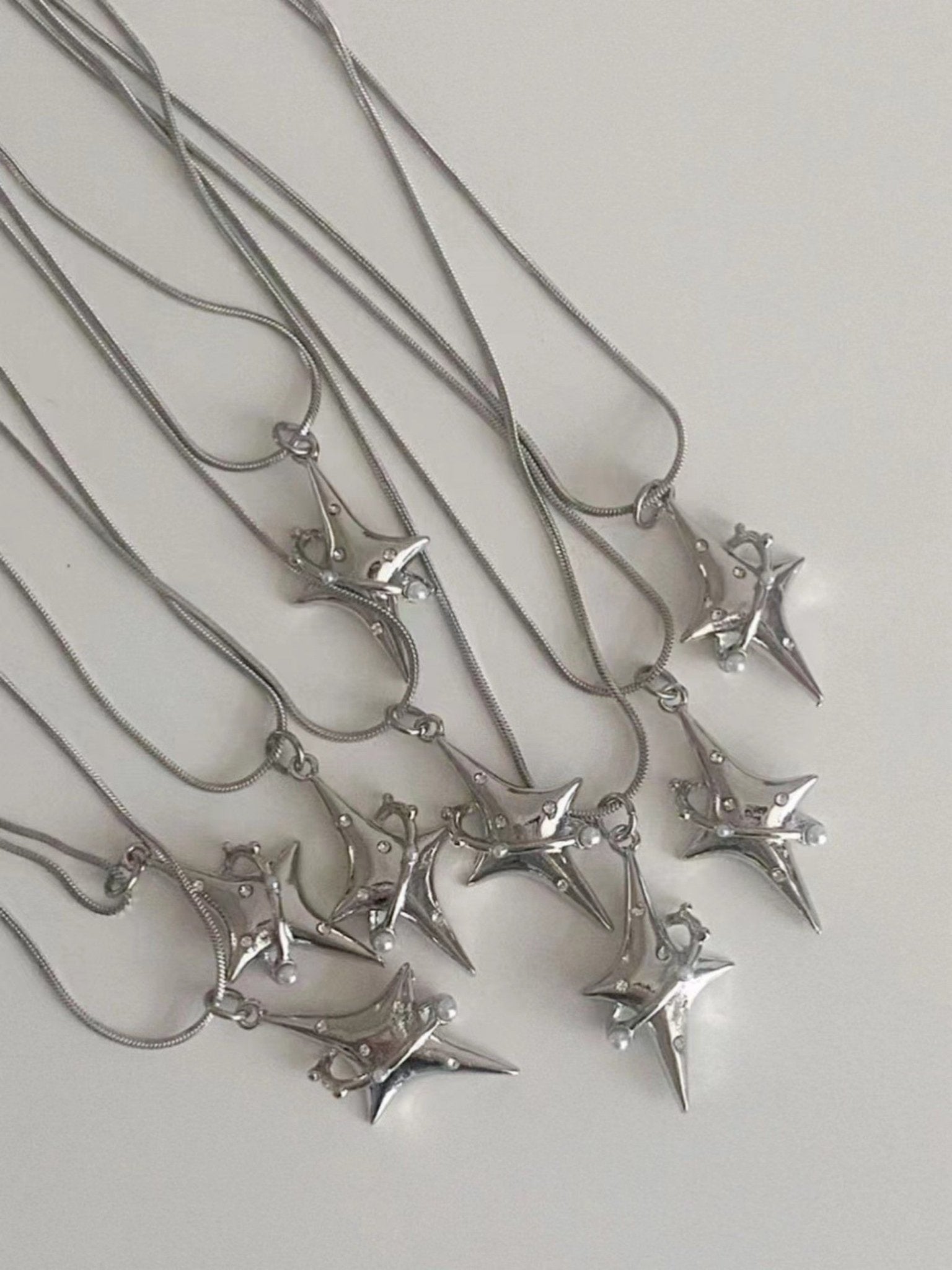 Ins Titanium Steel Star Chain Necklace - Trendy Radar