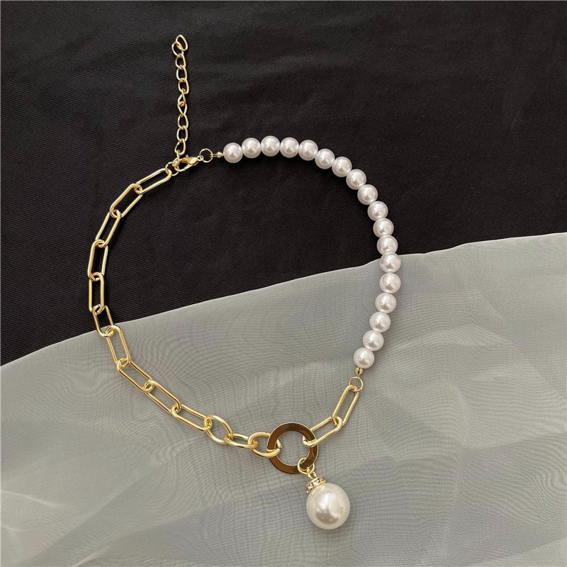 Light Luxury Baroque Pearl Necklace - Trendy Radar
