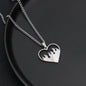 Love Flame Couple Necklace Stainless Steel - Trendy Radar