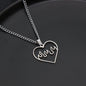 Love Flame Couple Necklace Stainless Steel - Trendy Radar