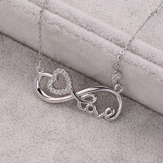 LOVE Infinity Necklace - Trendy Radar