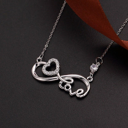 LOVE Infinity Necklace - Trendy Radar