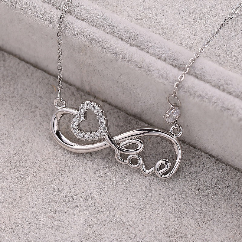 LOVE Infinity Necklace - Trendy Radar