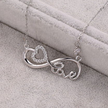 LOVE Infinity Necklace - Trendy Radar