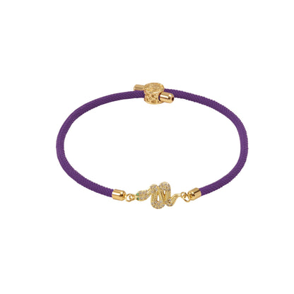 Luxury Snake Rope Bracelet - Trendy Radar
