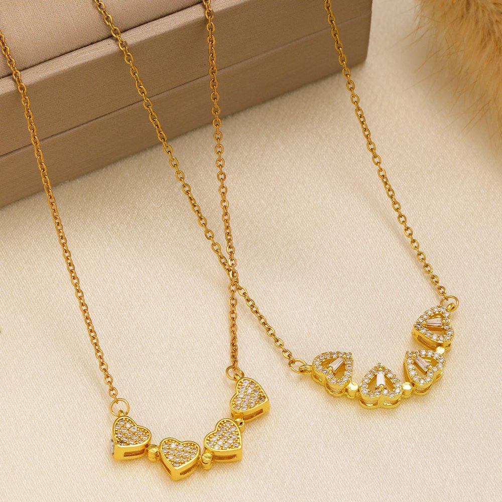Magnetic Folding 4-in-1 Four-Leaf Clover Necklace - Trendy Radar