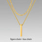 Men’s Layer Pillar Chain Necklace - Trendy Radar