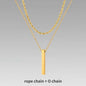 Men’s Layer Pillar Chain Necklace - Trendy Radar