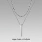 Men’s Layer Pillar Chain Necklace - Trendy Radar