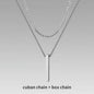 Men’s Layer Pillar Chain Necklace - Trendy Radar