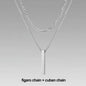 Men’s Layer Pillar Chain Necklace - Trendy Radar