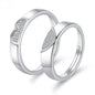 Moissanite Engagement Couple Rings - Trendy Radar